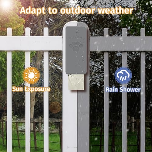 Image of Dog Poop Bag Dispenser for Hanging Use, Grey Poop Bag Holder with Magnetic Closure, Includes 4 Rolls (60 Bags)