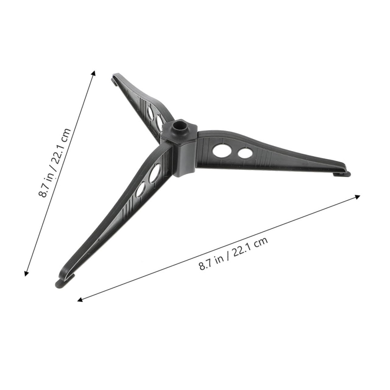 Zerodeko 2pcs Christmas Tree Base Stand Shape Xmas Collapsible Folding Two Decorations Winter Indoor Cherry Blossom Decor Small Fake Tree Stand Fake Tree Base Tree Stand Fake Green Plastic