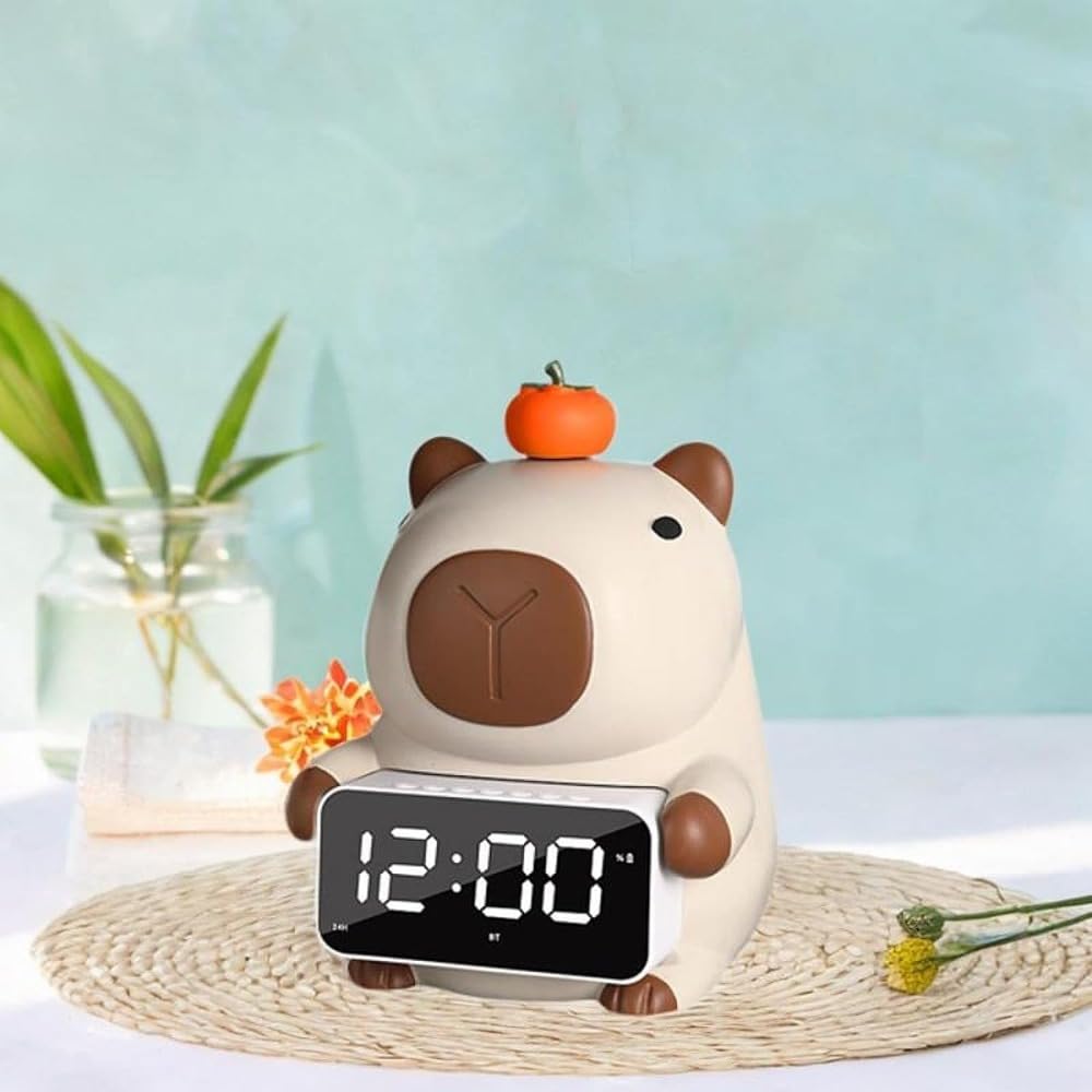 Amazon｜ティッシュボックス 多機能ティッシュケース デジタル目覚まし