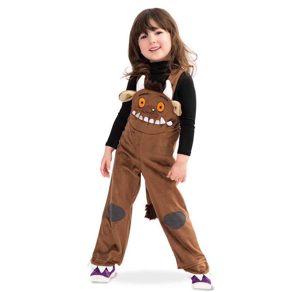 KarnevalsTeufel.de Magic Light pictures Ltd. Latzhose Der Grüffelo Kostüm Monster Ungeheuer 1tlg. Kinderkostüm