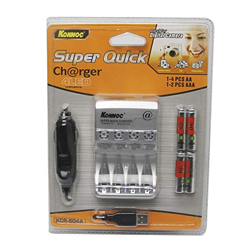 Konnoc KCRS04A-Caricabatterie rapido