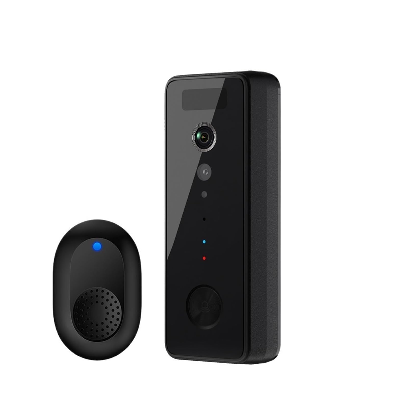 Hvsyvvsrl Doorbell Kit 5G 2.4G Wifi Doorbell Camera 1080P Video Intercom Hd Night Vision Pir Motion Detection Tuya Smart Home Ring Door Bell Two Way Audio(Doorbell Kit)