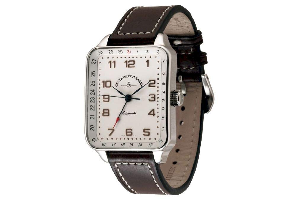 Zeno-Watch Herrenuhr - SQ Retro Pointer Date - 131Z-f2