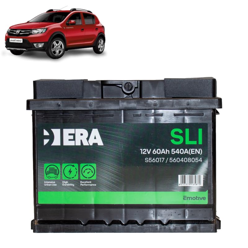 Batteria 60Ah per Dacia Sandero II 1.0 Tce/GPL benzina 2012+