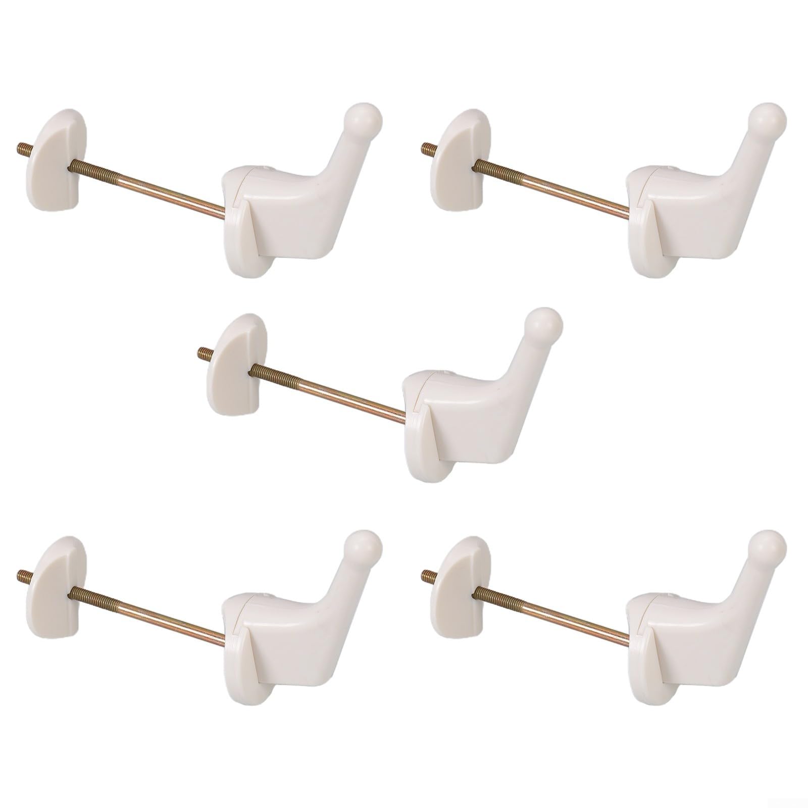 Lmysxaoz Size_name 5 Pack Abs Radiator Hooks, Adjustable Towel Hangers For Bathroom Heaters, Compact Drying Rack Accessories Bathrobes And Kitchen Tools(B)