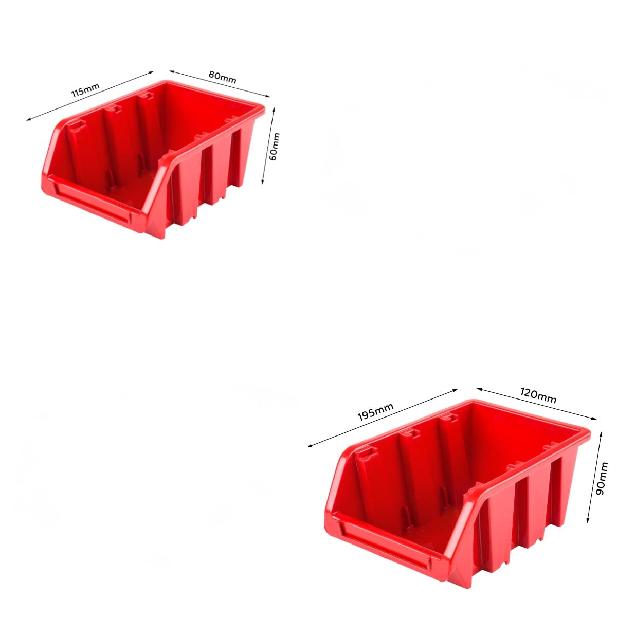 Scaffale da officina, 172 x 78 cm, 50 pezzi, con supporti per attrezzi e scatole impilabili, pannelli da parete, scaffali extra resistenti, per merci, garage, scaffali da parete