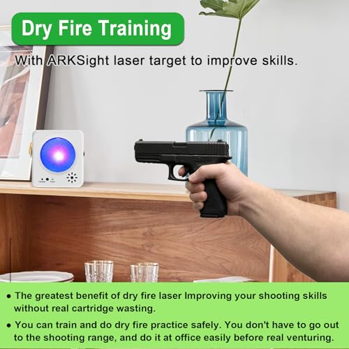 Image of 9mm /380ACP /40S&W /45ACP Dry Fire Training Cartridge Integrated Snap Cap for Dry Fire Trainer,Red Dot Beam Bullet with Double O-Ring