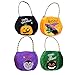 Produktbild Qishi Halloween Süßigkeiten Tasche Kürbis Süßigkeiten Handtasche Geschenk Eimer Tasche Kinder Kostüm Party Geschenk
