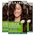 Clairol Natural Instincts Demi-Permanent Hair Dye, 5 Medium Brown Hair Color, Pack of 3