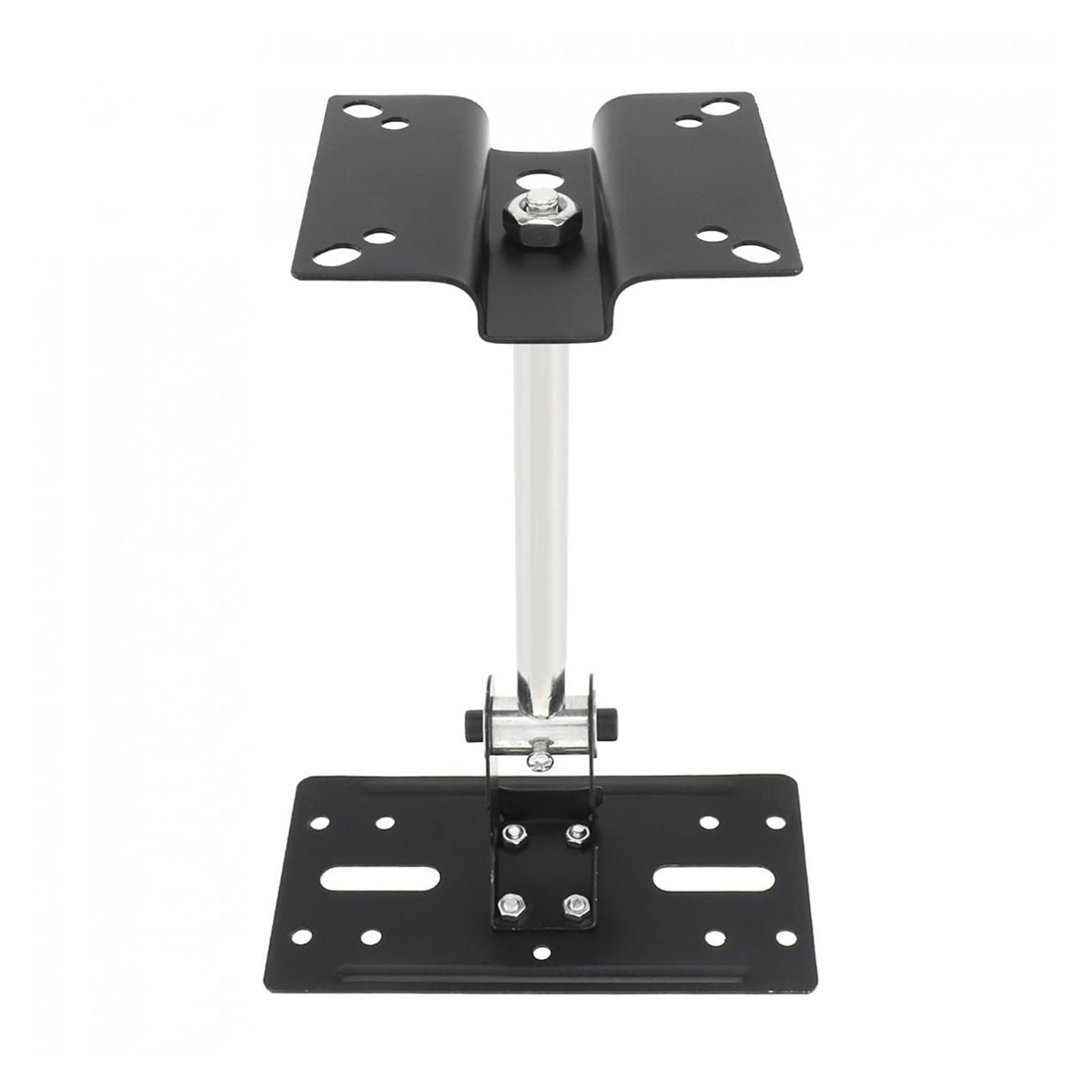 Support de haut-parleur horizontal rotatif en métal pour fixation murale 20kg