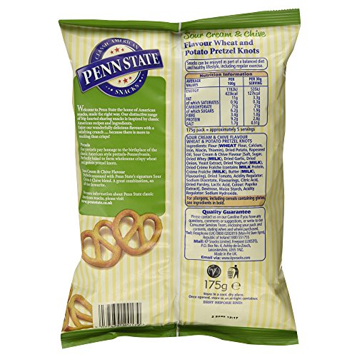 Penn State - Pretzels - Sour Cream & Chive - 175g - image 2