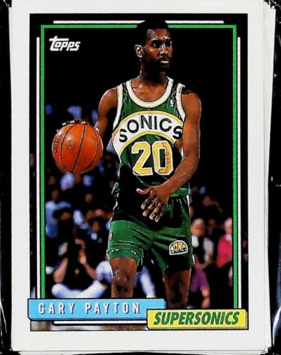 1992-93 Topps Seattle Sonics Team Set Shawn Kemp Gary Payton Nate McMillan 12 Cards MINT