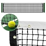 PROGOAL Professional Tennis Net 42FT Heavy Duty Nylon Net High Strength Non-Deforming Standard Replacement...