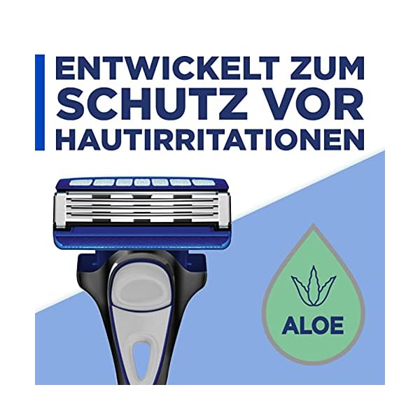Wilkinson Sword Hydro 3 Skin Protection Rasierer mit 8 Ersatzklingen – Bild 4