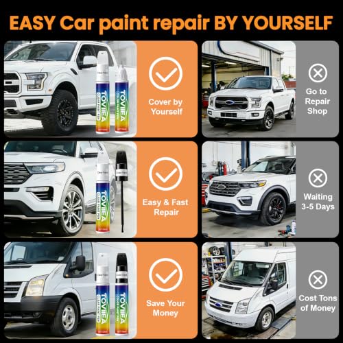 Image of Celestial Silver Metallic(1J9) Touch Up Paint for TOYOTA | 2-In-1 Car Scratch Remover Pen, Car Paint Scratch Repair Kit for Scratches, Chips & Nicks,2-PCS SET