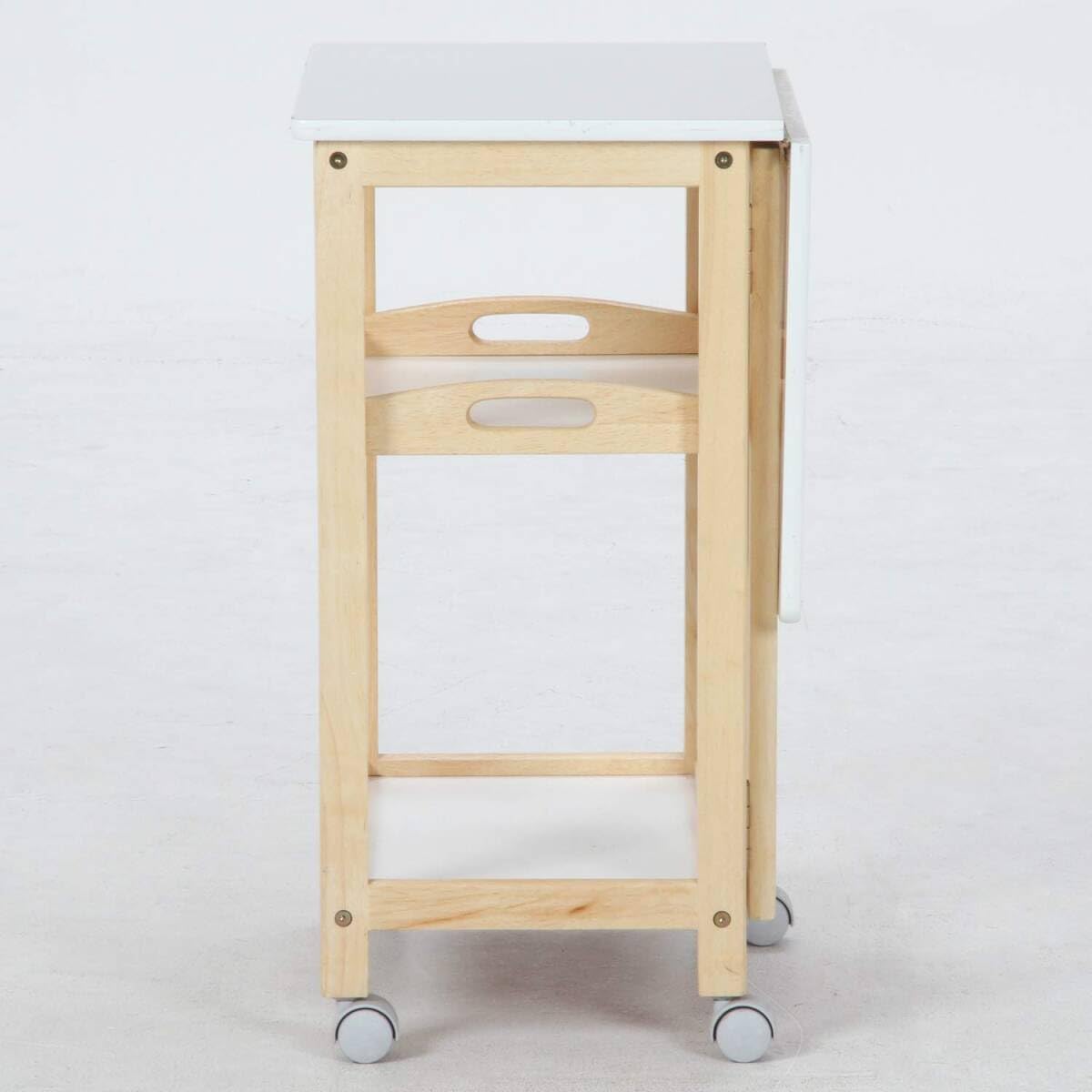 バタフライ型キッチンカウンター　北欧デザイン　折り畳み バタフライ型キッチンカウンター 北欧デザイン 折り畳み