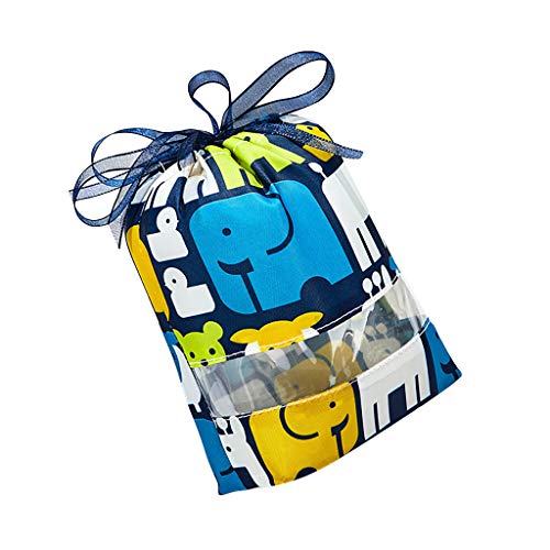 Preisvergleich Produktbild PinkLu bedruckter Kordelzug Kosmetiktasche Multifunktionsgroßer Waschbeutel wasserdichte Toilettenartikel Tasche Reisetasche