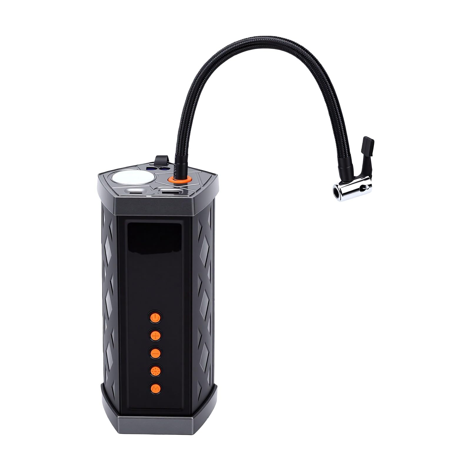 ViaGasaFamido Avviatore di Emergenza A Batteria da 5000 A con Gonfiatore per Pneumatici 150 PSI