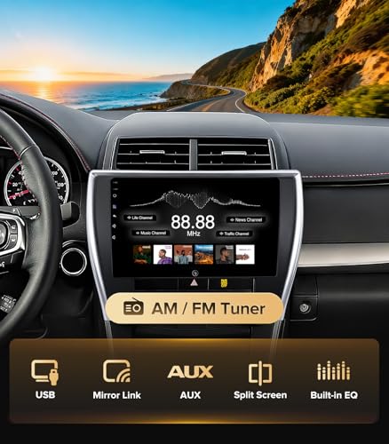ApexNav 10"CarPlay Android Auto Car Radio For Toyota Camry LE/SE/XLE(15-17) - image 7