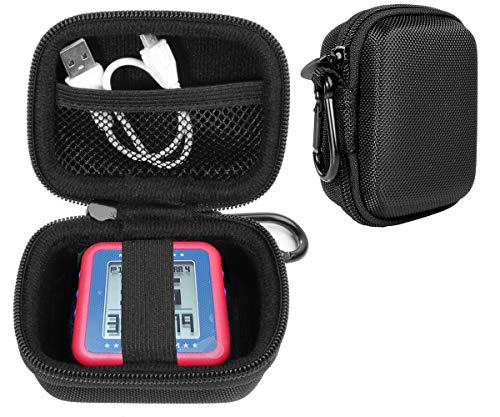 WGear Golf GPS Case for Bushnell Phontom Golf GPS , Neo Ghost Golf GPS; Garmin 010-01959-00 Approach G10, and Other Handheld Golf GPS, mesh Pocket and Detachable Wrist Strap (Black)
