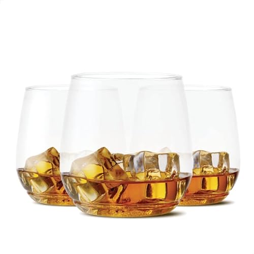 Tossware Pop 12Oz Vino Jr Set Of 12, Premium Quality, Recyclable, Unbreakable & Crystal Clear Plastic, Cocktail, 12 Count (Pack Of 1), Whiskey Glasses #TOP9