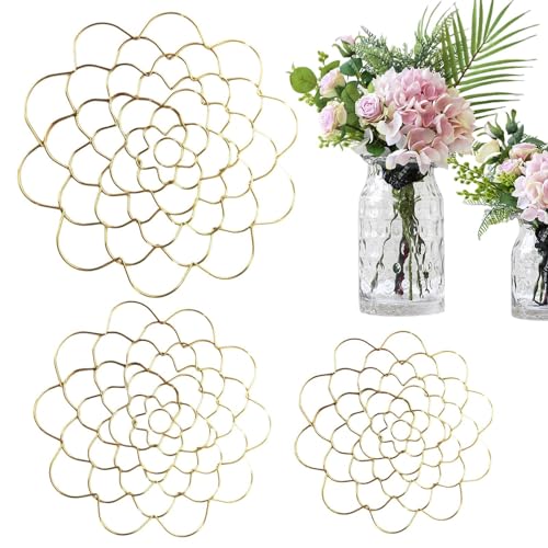 Griglia floreale riutilizzabile – Bouquet con separatore di stelo vegetale | Organizzatore multiuso per vasi, mazzi di strumenti di fissaggio di fiori, decorazione da tavolo