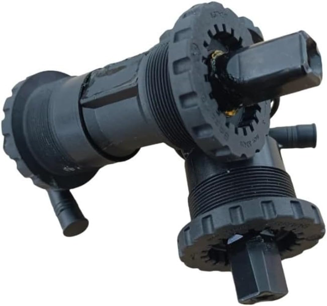Tretlager mit integriertem PAS-Sensor Kompatibler Drehmomentsensor Ersatz Motorregler PAS 68mm Tretlagerbreite,128 mm Länge mit 6-poligem Stecker, Tretlager