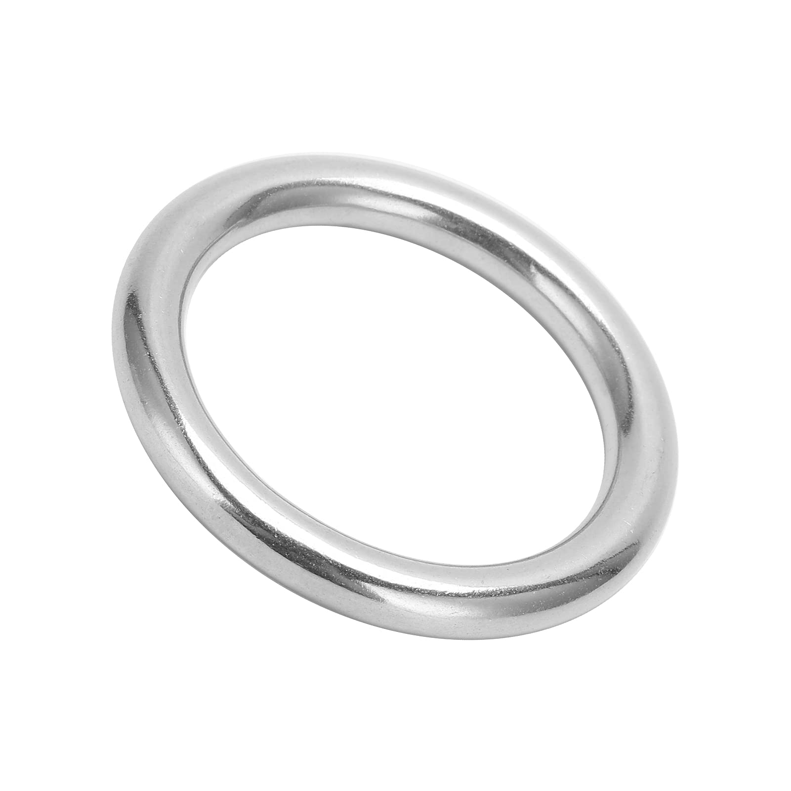 Round Rings Welded, Wear-Resistant Marine Grade O‑Ring Rust Resistance Strong Not Fade Easily for Sailing for Diving