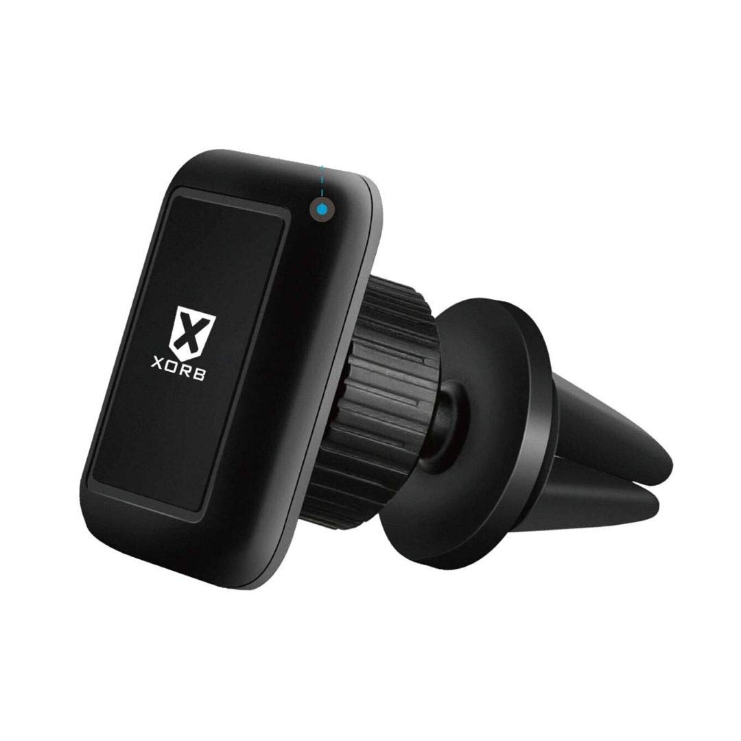 XORB x-Grip Navigator Spring Air Vent Car Phone Navigator Holder for Mobile Phones with One Press Mount and Double Spring Clamp