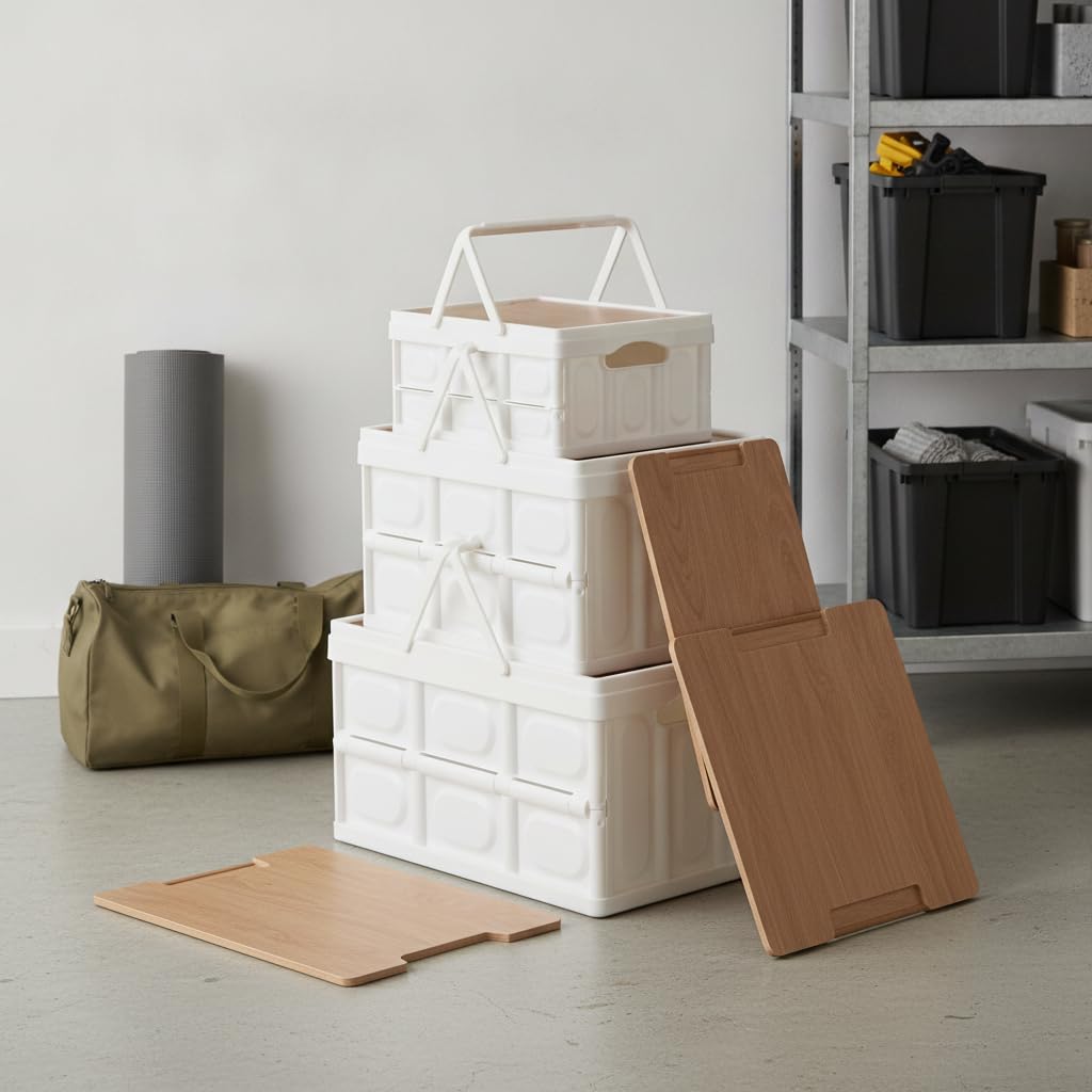 Caja Almacenamiento Plegable Multiuso, size to 3