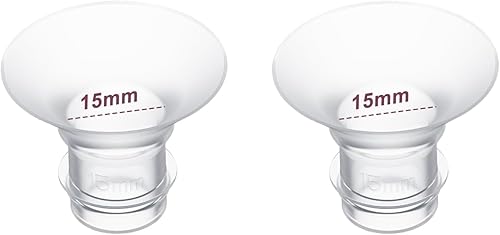 Insertos de brida de 0.59 pulgadas, 2 unidades, compatibles con Momcozy S12 ProS9 ProS12S9, adecuado para MedelaSpectraElvieWillowTSRETE 0.945 in
