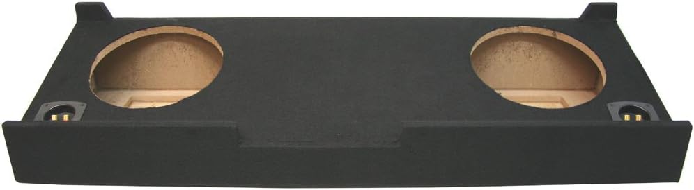 Harmony Audio Compatible with 2007-2013 Chevy Silverado Crew Cab Truck Kicker Bundle CompR CWR10 Dual 10" Sub Box Enclosure & CXA1200.1