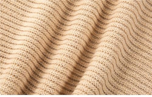 Men Pullover Long Sleeve Crewneck Knitted Sweater Casual Slim Fit Solid Color Fall Winter Fashion Basic Jumper Tops4