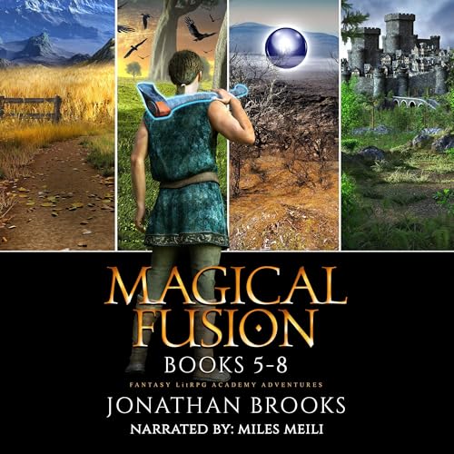 Magical Fusion Collection: Books 5-8 Audiolibro Por Jonathan Brooks arte de portada