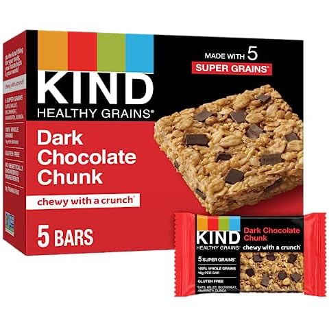 KIND Healthy Grains Bars, Dark Chocolate Chunk, 5 Count Cover