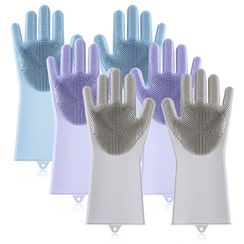 Silicone Scrubber Gloves
