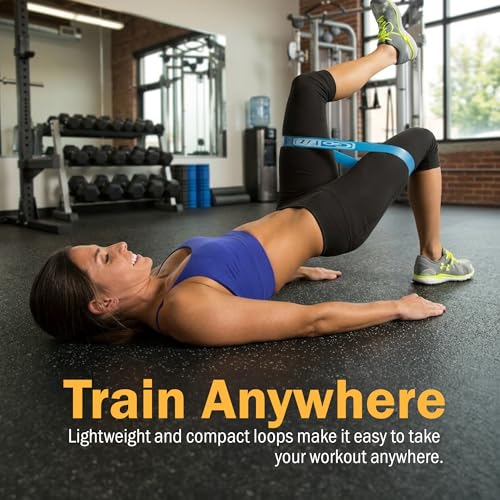 Image of GoFit Power Loop Resistance Bands - Training Pack,Multicolored,OS,Petra
