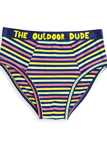 Image of XY Life Arcade Modal Briefs for Boys, Relaxed Fit, Stripes