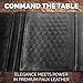 CASEMATIX Miniature DM Screen - 6-Panel Faux Leather Mini Dungeon Master Screen for TTRPGs, Compact DnD DM Screen for Better Player Connection & Immersive Tabletop RPG Sessions with Low-Profile Design