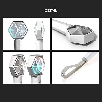 Amazon.co.jp: EXO（エクソ） 公式ライトスティック 応援棒 VER 3.0