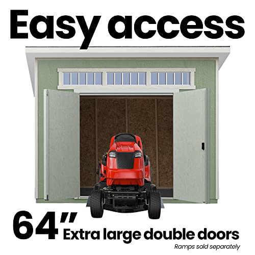 Handy Home Products 19641-6 Olympia 10X7.5 Wood Storage Shed thumb #1