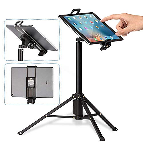 Image of BKN 1 /4'' Thread 2in1 Tripod Mount Phone Tablet Holder Clip for Mobile Phone & Tablet- Dual Side