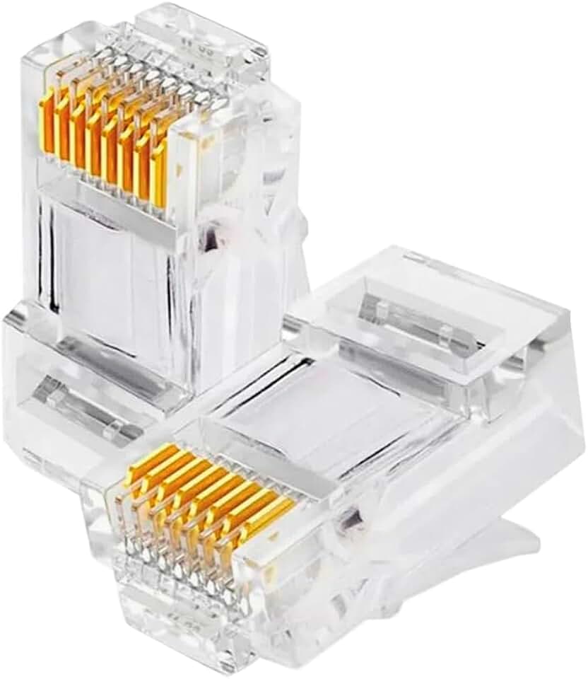 MD9 - CONECTOR RJ-45 EMB.C/ 10 UNID. 8 VIAS