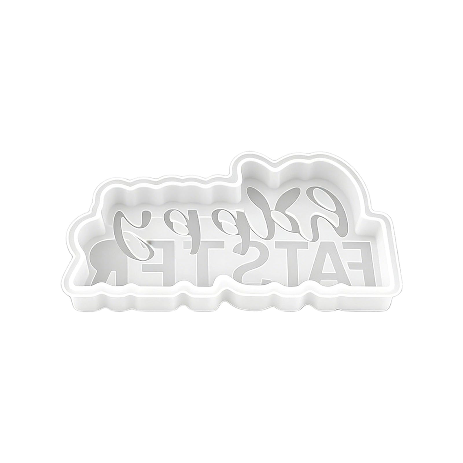 Yjcnelcr Themed Silicone Molds Heart Lettering Shape Silicone Molds for Easter Holiday Decoration Easter Gift Concept