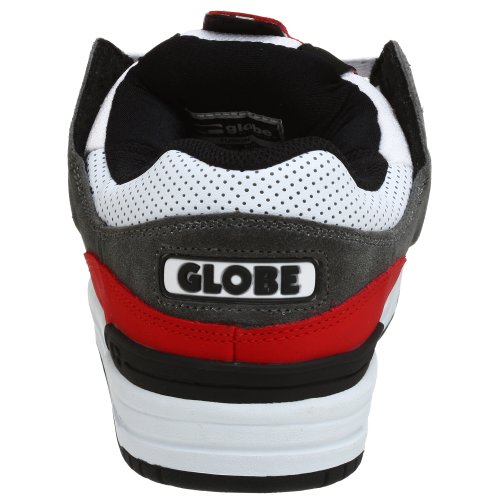 Image of Globe Men's Fusion Sneaker,Charcoal /True Red,14 M US
