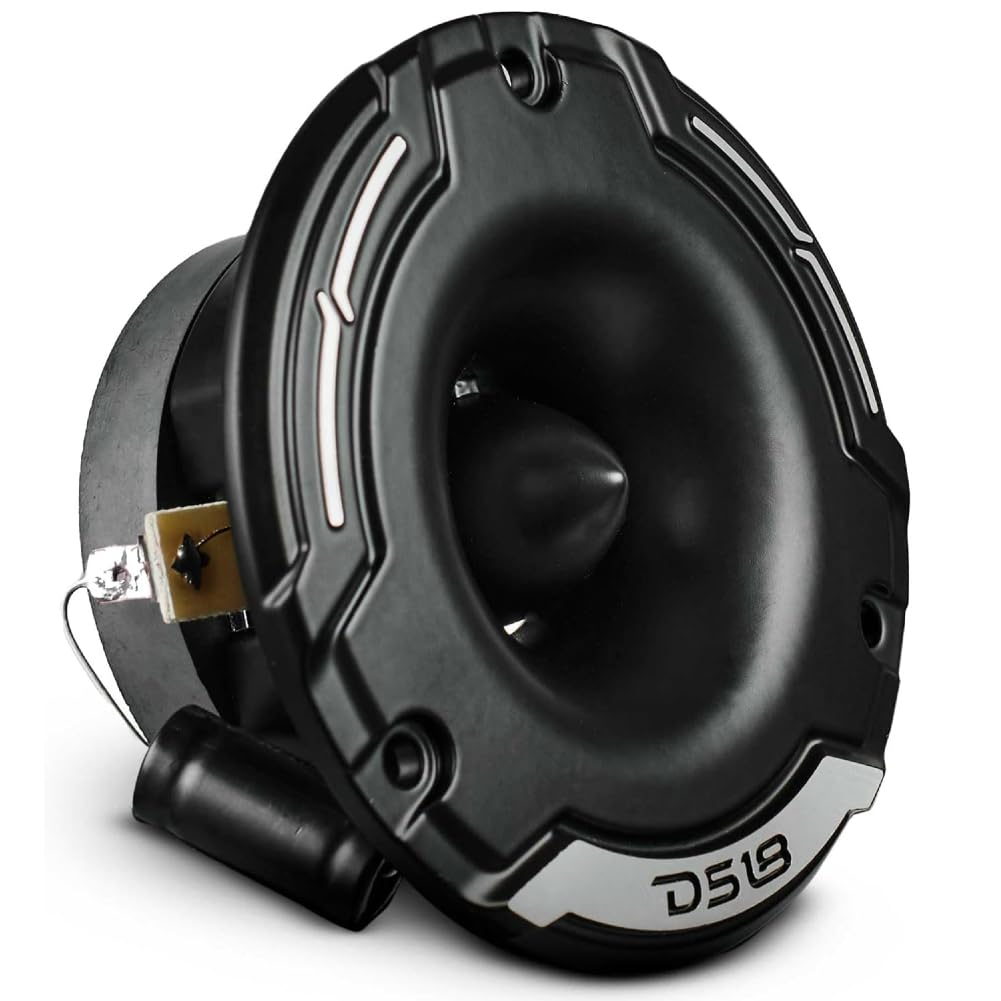 ZESTAW DO DS18 PRO-TWZ1 2 superbulletowe głośniki wysokotonowe 9,6 cm, średnica 96 mm, 100 W RMS i 200 W maks., 4 ohm, czułość 105 dB, głębokość 4 cm, jako para + akcesoria