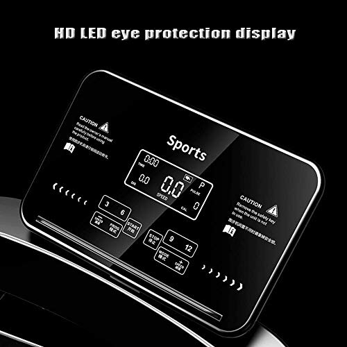 Image of high-end Treadmill Digital Folding Treadmill can Keep Healthy at Home and Office, can Move and Work at The Same time, no Back Pain, Equipped with a Practical Tablet Stand