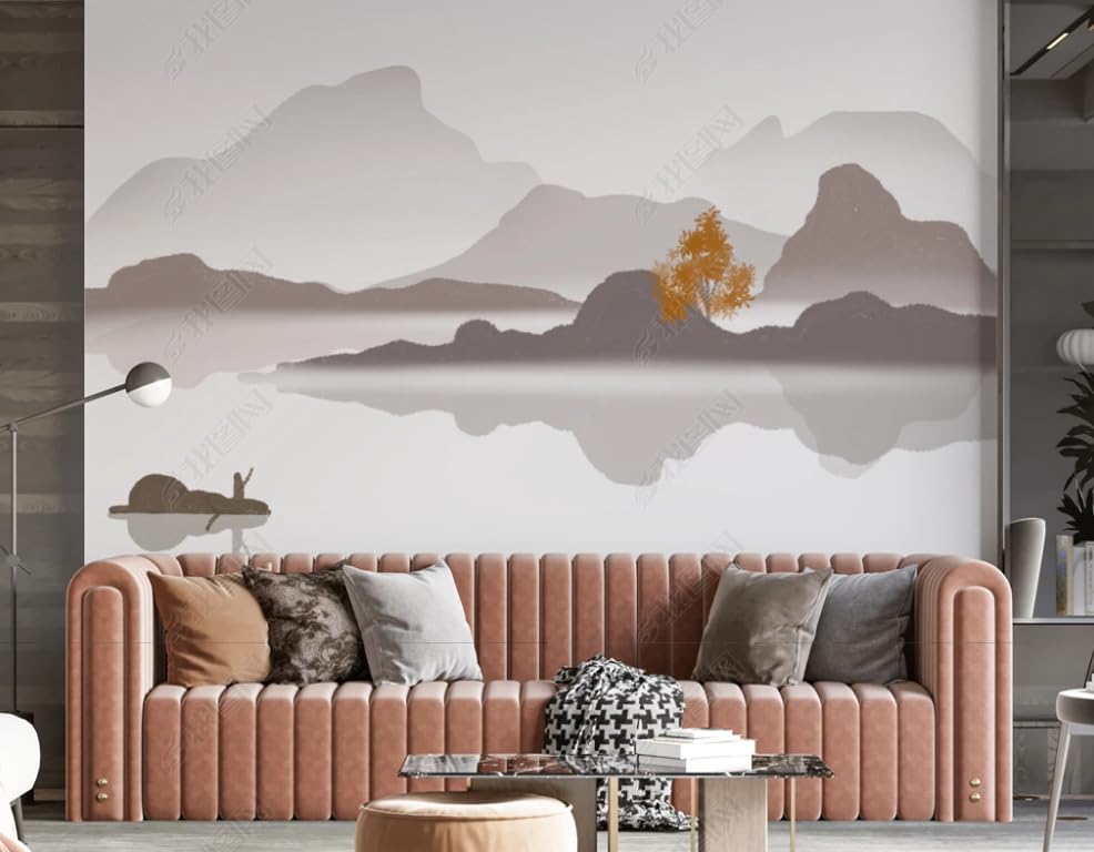 Papier peint intissé salon de thé décoration murale moderne chambre - 3