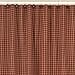 Park Designs Sturbridge Shower Curtain, 72 x 72, Wine