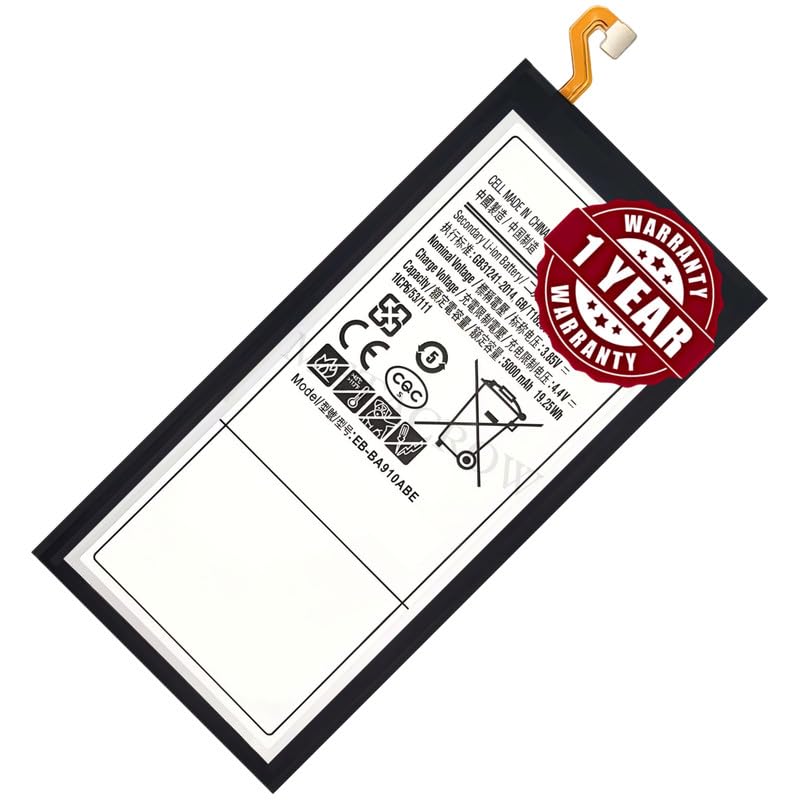 Image of Original EB-BA910ABE Battery Compatible for Samsung Galaxy A9 Pro (2016) (SM-A910F) - (5000mAh) - 1 Year Warranty JK1